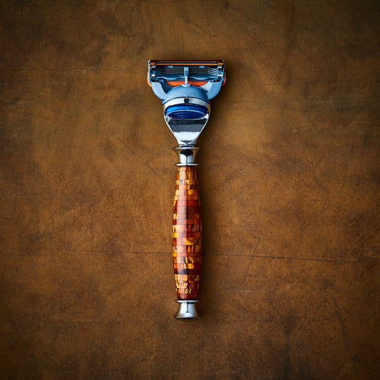 Mosiac razor for Gillette Fusion by Imperium Shaving