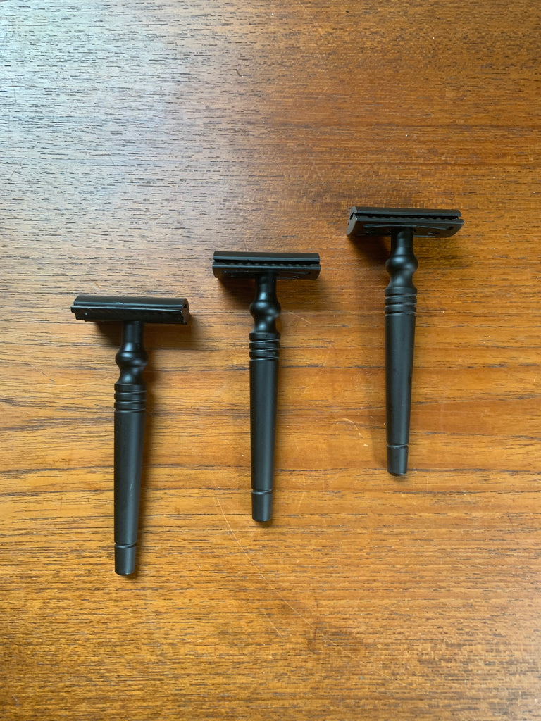 Limited Edition All Black Double Edge Safety Razor
