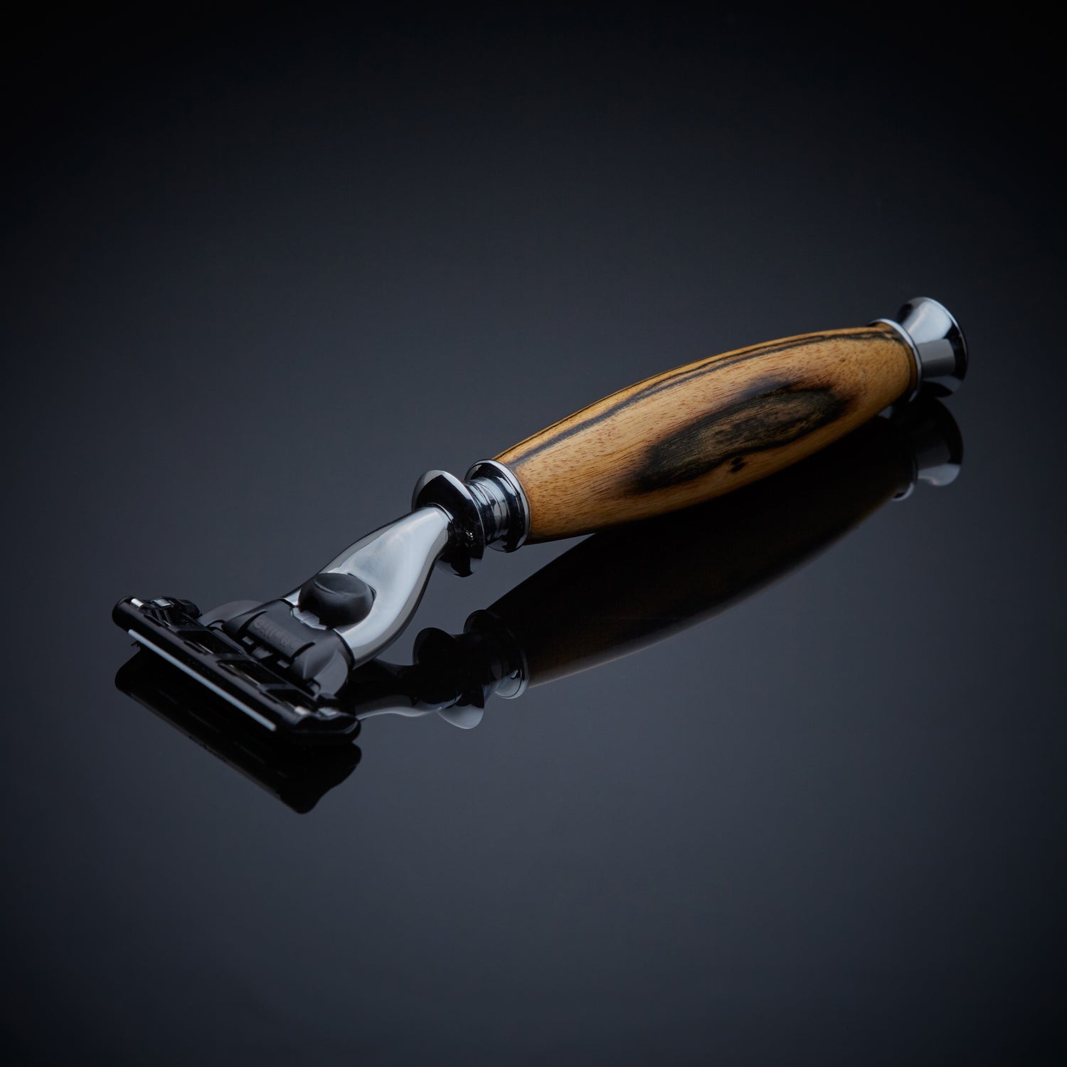 ebony shaving set