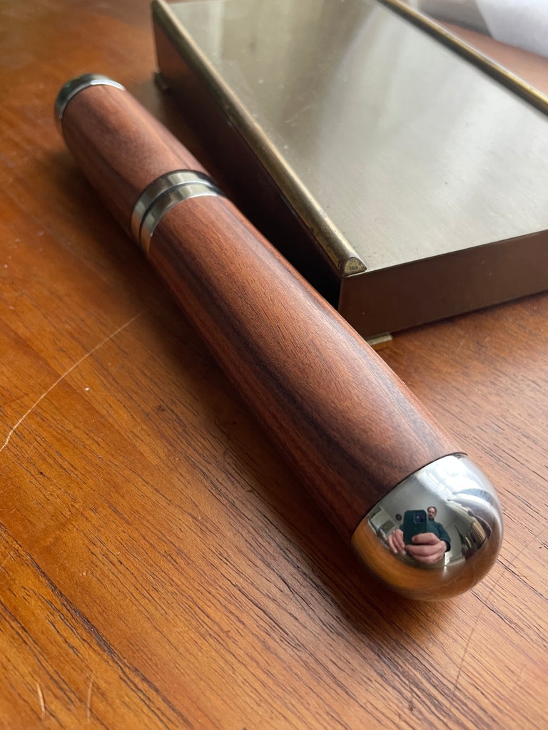 Rosewood Cigar Case With Punch