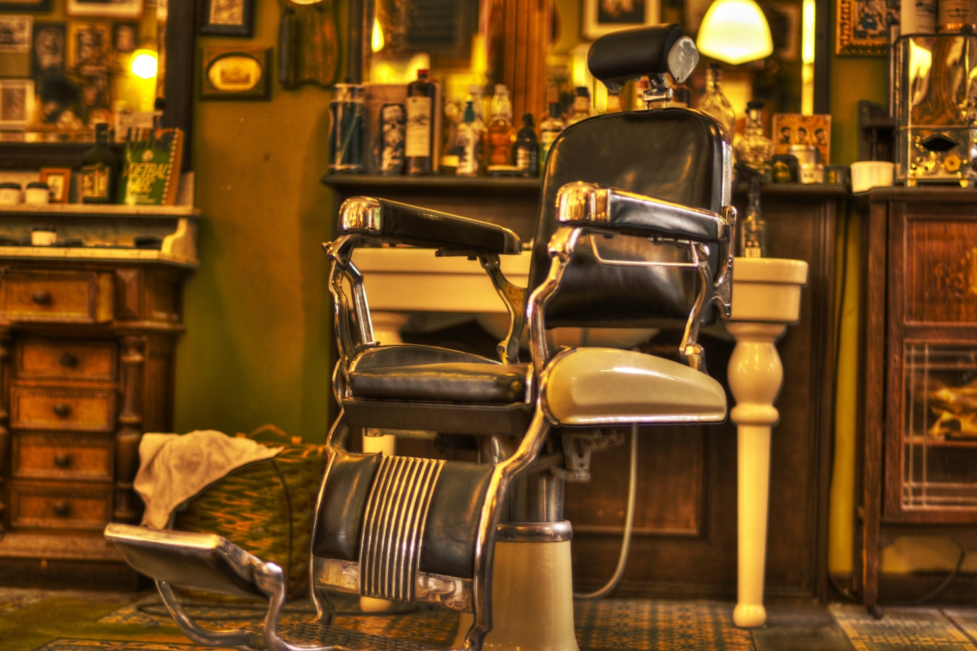 vintage barbershop