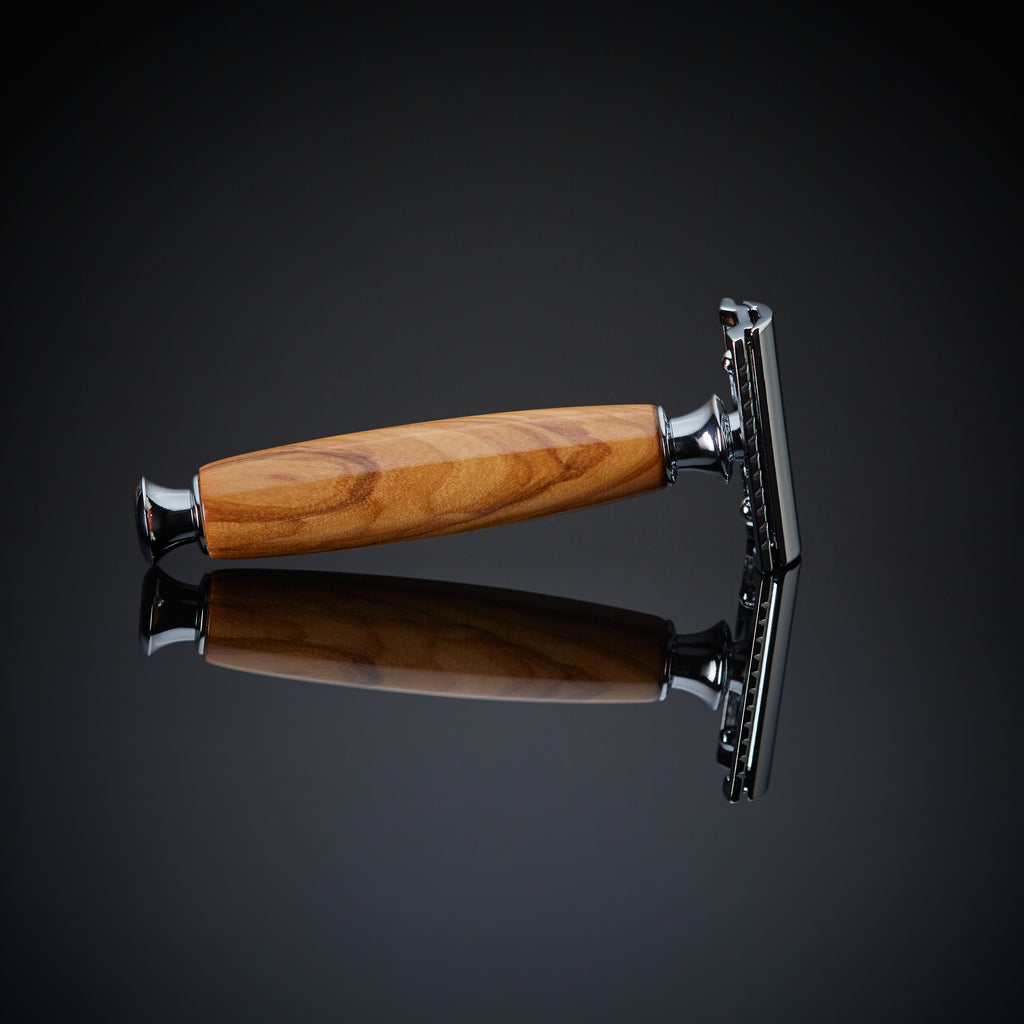 The Atlas Razor (Olivewood) - Imperium Razors