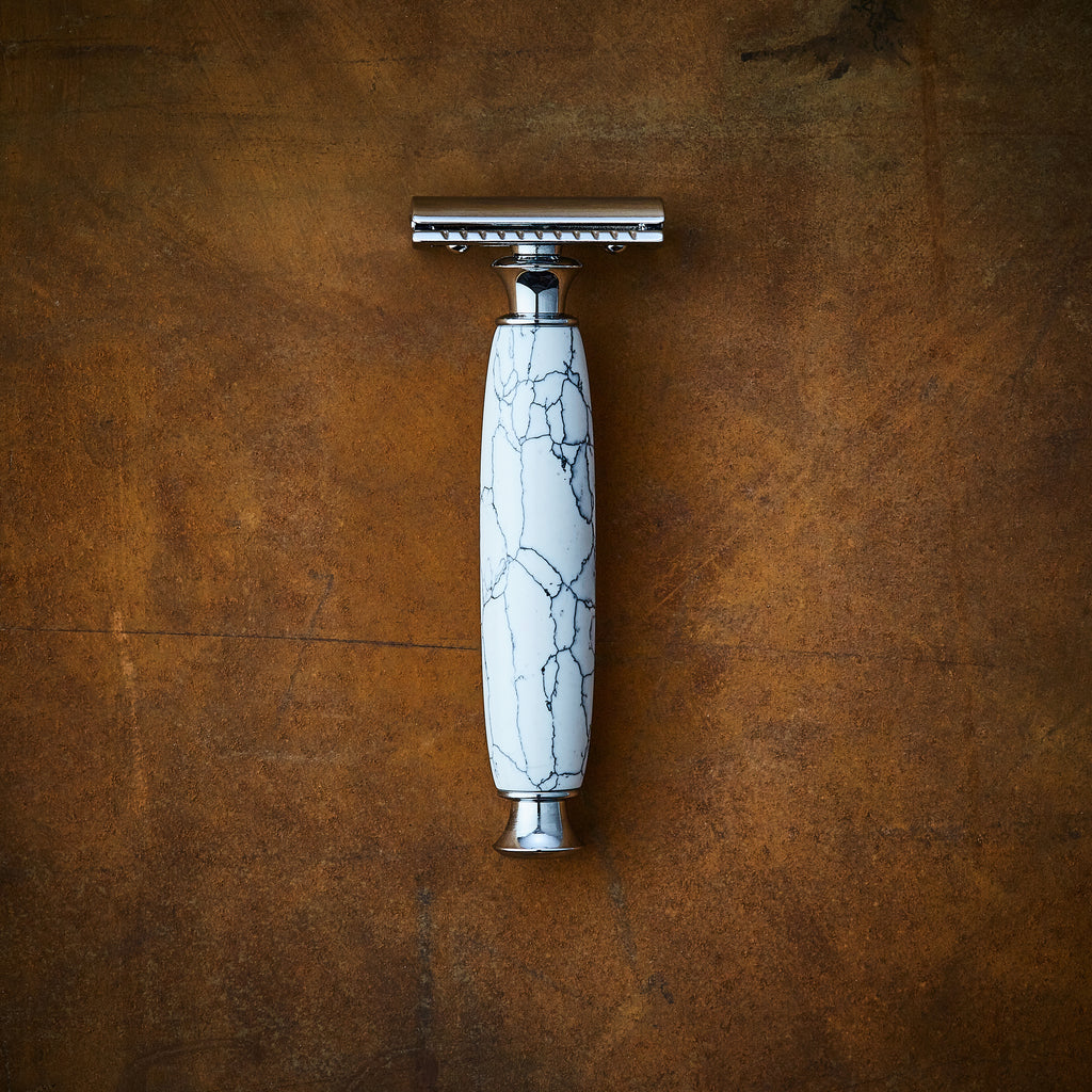 The White Marble Razor