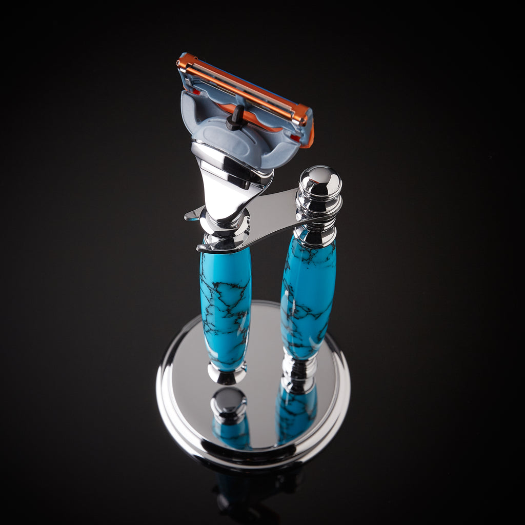 The Sedona Shave Set (Turquoise)