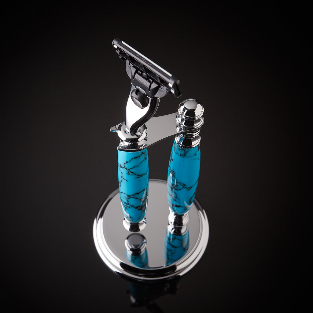 The Sedona Shave Set (Turquoise)